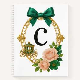 Regency Letter C Monogram Journal Notitieboek