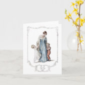 Regency Mode Bord 1810 NotaKaarten NotaKaarten Kaart (Gele Bloem)