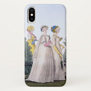 Regency Mode Bord Jane Austen iPhone X Hoesje