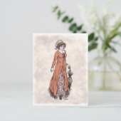 Regency Mode - Dame #2 - Carte postale (Debout devant)