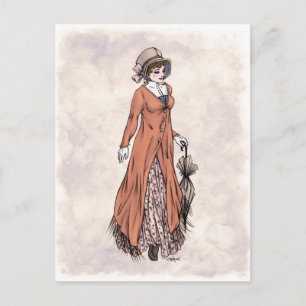 Regency Mode - Dame #2 - Carte postale