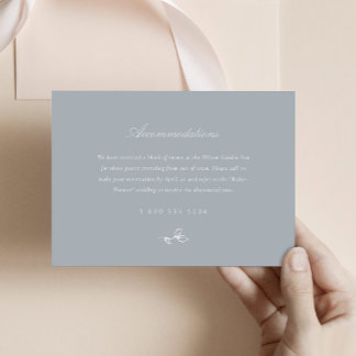Regency Monogram Bruiloft Uitnodiging Behuizing Ka Informatiekaartje