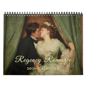 Regency Romance 2026 Calendrier mural