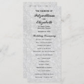 Regency Romance huwelijksprogramma's Programma (Voorkant / Achterkant)