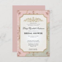 Regency tijdperk Florals Bridgerton Vrijgezellenfe Kaart