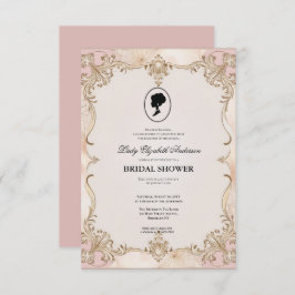 Regency tijdperk Florals Bridgerton Vrijgezellenfe Kaart