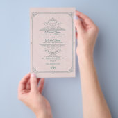 Regency Weddenschappen redden de data Flyer (Hand)