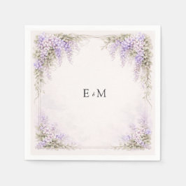 Regency Wisteria Wedding Servet