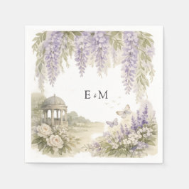 Regency Wisteria Wedding Servet