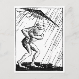 Regendag Briefkaart
