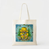 Regendag kabouter tote bag (Voorkant)