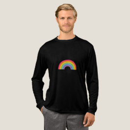 Regendag Regenboog Tri-Blend Shirt