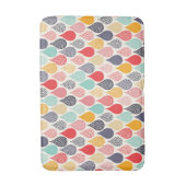 Regendruppel Pop Art Dot Pattern Badmat (Voorkant Verticaal)