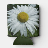 Regendruppels op Daisy II Blikjeskoeler (Achterkant)