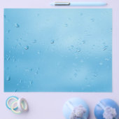 Regendruppels op het raamglas flyer (Enkel)