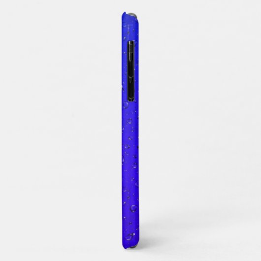 regendruppels op witte mais Case-Mate iPhone case (Achterkant/links)