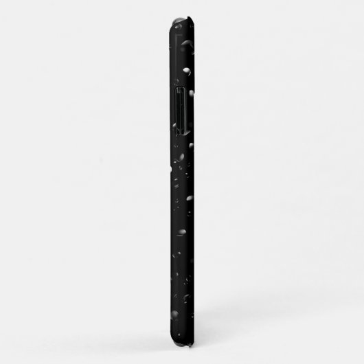 regendruppels op witte mais Case-Mate iPhone case (Achterkant/rechts)