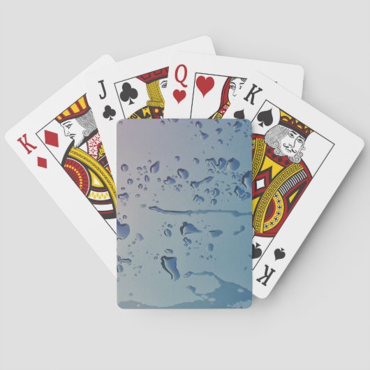 Regendruppels Pokerkaarten (Achterkant)