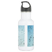 Regendruppels Waterfles (Achterkant)