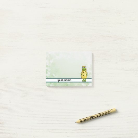Regenfrosch Post-it® Notes (Op bureau)