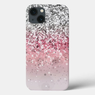regenglitter iPhone 13 hoesje