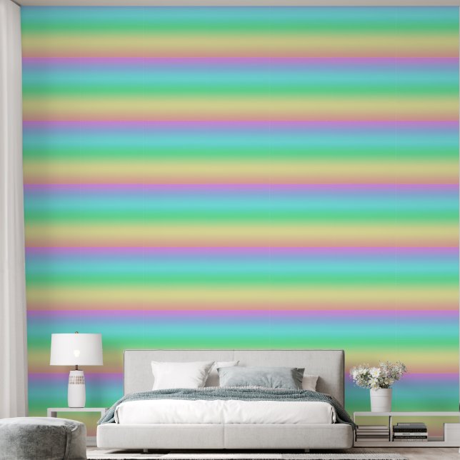 Regenpatroon Behang (Slaapkamer)