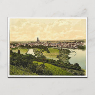 Regensburg, Beieren, Duitsland klassiek Photochrom Briefkaart