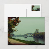 Regensburg Donau, Duitsland Briefkaart (Voorkant / Achterkant)