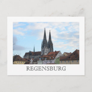 Regensburg, Duitsland Briefkaart