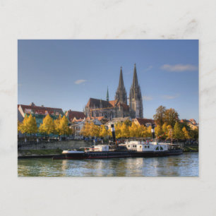 Regensburg, Duitsland Briefkaart