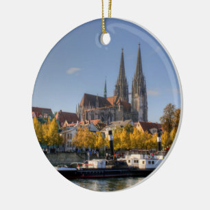 Regensburg, Duitsland Keramisch Ornament