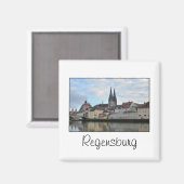 Regensburg, Duitsland Magneet (Voorkant / Achterkant)