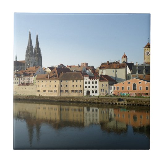 Regensburg, Duitsland Tegeltje (Voorkant)