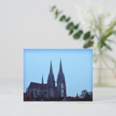 Regensburger Dom, Duitsland Briefkaart (Staand voorkant)