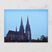 Regensburger Dom, Duitsland Briefkaart (Voorkant)