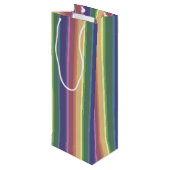 Regenstrips met mouwen wijn cadeautas (Achterkant Gekanteld)