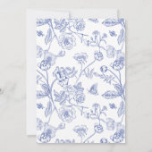 Regent Blue Crest Monogram Kaart (Achterkant)