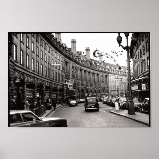 Regent Street, Londen Poster (Voorkant)