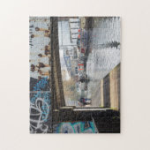 Regent's Canal Bridge London Verenigd Koninkrijk Legpuzzel (Verticaal)