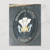 Regent's Canal - Camden Lock - Londen - Briefkaart (Voorkant)