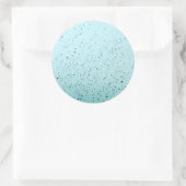 regenwater ronde sticker (Tas)