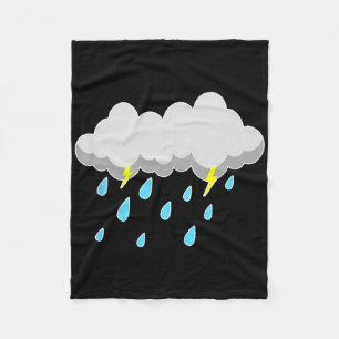 Regenwolk Halloween Eenvoudige Kostuum Laatste Min Fleece Deken