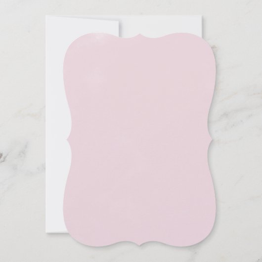 Regenwolk Het is een meisjesuitnodiging voor Baby Kaart (Achterkant)