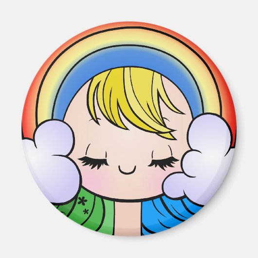 regenwond magneet (Voorkant)