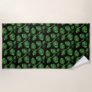 Regenwoud Dromen Tropische Philodendron Wingerd Strandlaken