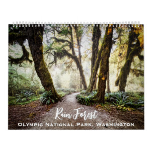 Regenwoud · Olympic National Park, Washington Kalender
