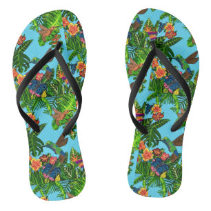 Regenwoud Teenslippers