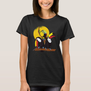 Regenwoud Vogel Tropisch Dier Exotische Toucan T-shirt