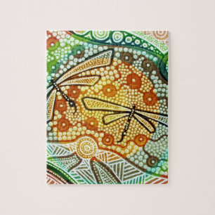 regenwoudlibellen legpuzzel