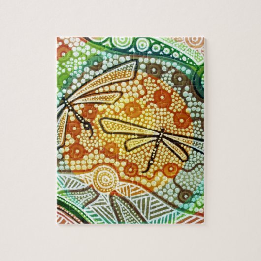 regenwoudlibellen legpuzzel (Verticaal)